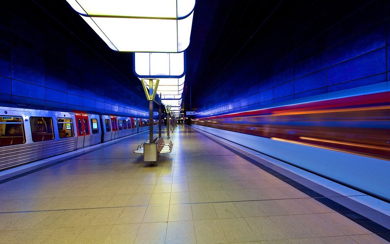 Hamburg underground station U4