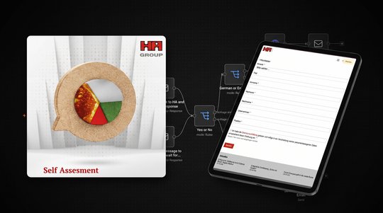 Supplier self-assessment: from email to an automated process